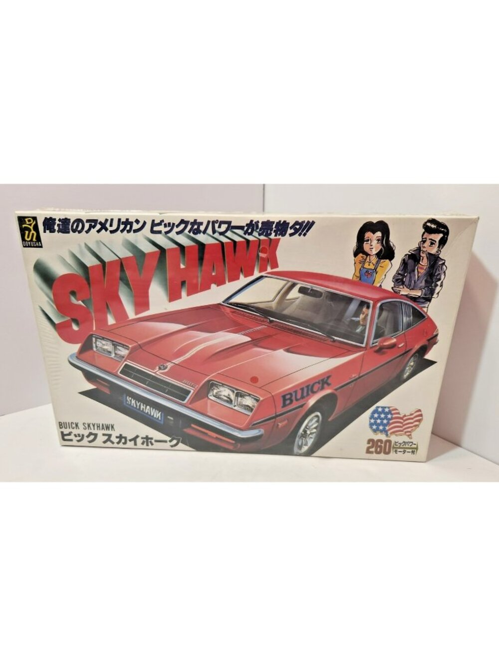 1980's Doyusha Buick Skyhawk Model Kit A-5-800 Sealed in Box Un-Opened